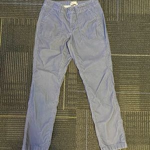 Blue L.L. Bean Corduroy Pants